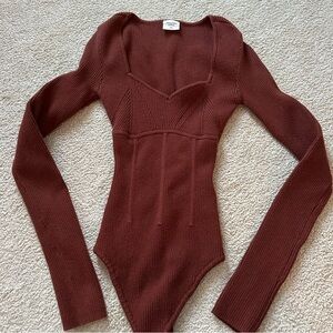 Abercrombie and Fitch Long Sleeve Bodysuit